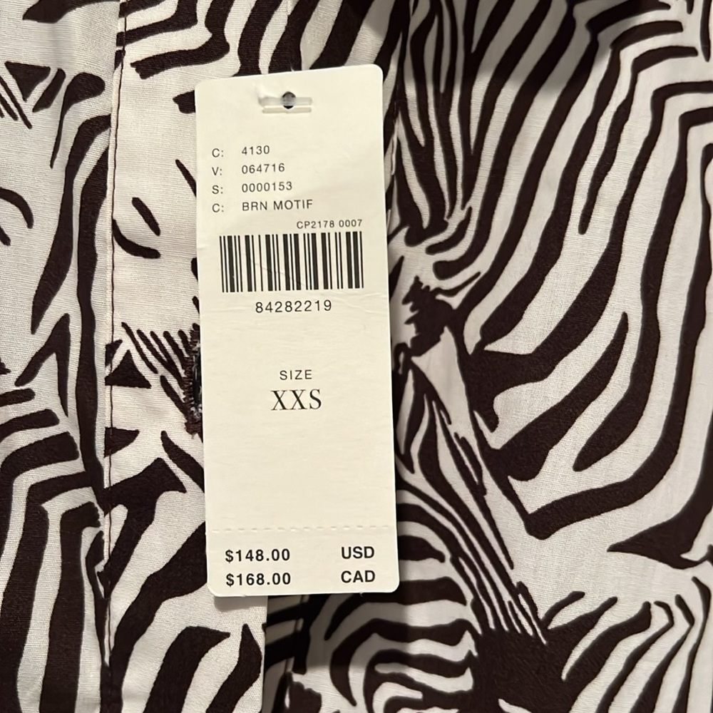 *NWT* ANTHROPOLOGIE THE BETTINA TIERED SHIRT DRESS BY MAEVE - Picture 7 of 7